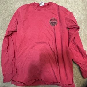 Comfort Colors Red Long Sleeve Tee